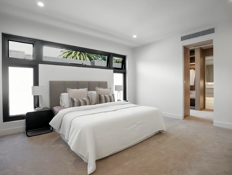 Melbourne villa bedroom