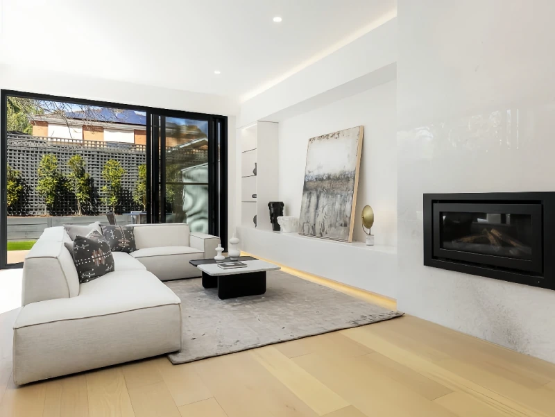 Melbourne villa living room