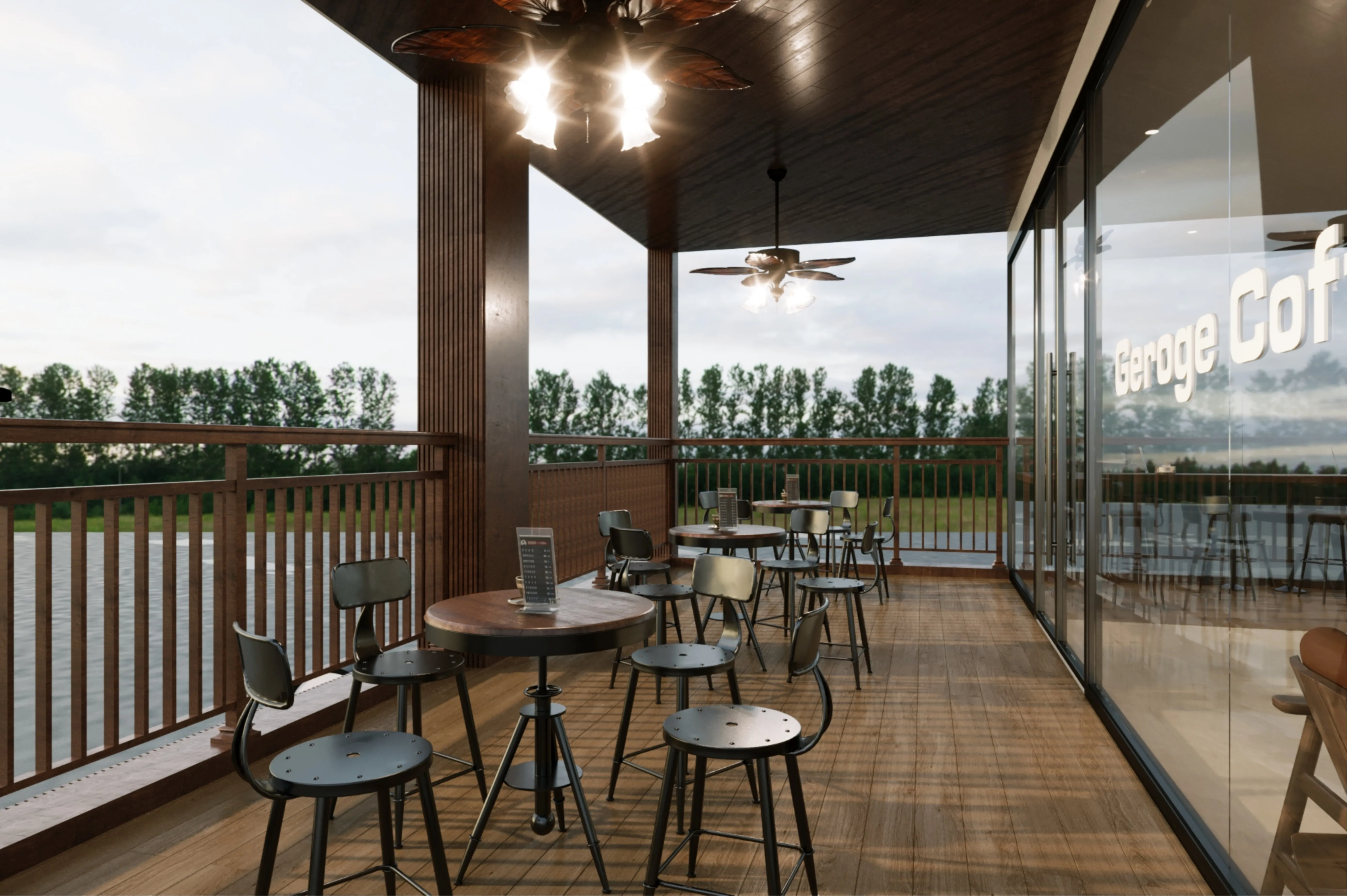 George Coffee Shop project view 4