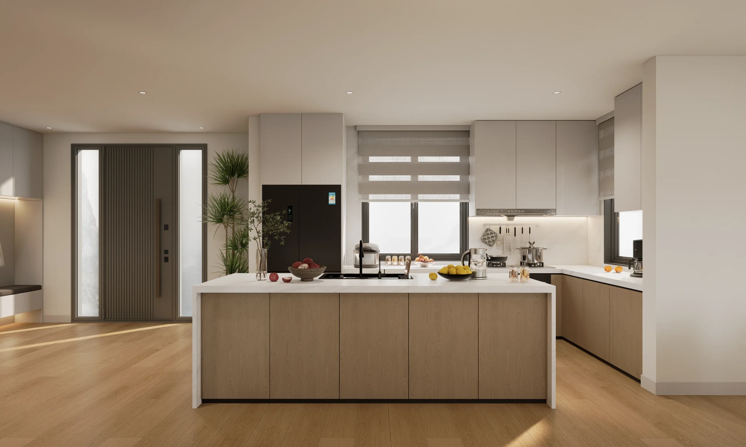 California Coastal Modern Farmhouse project view 4