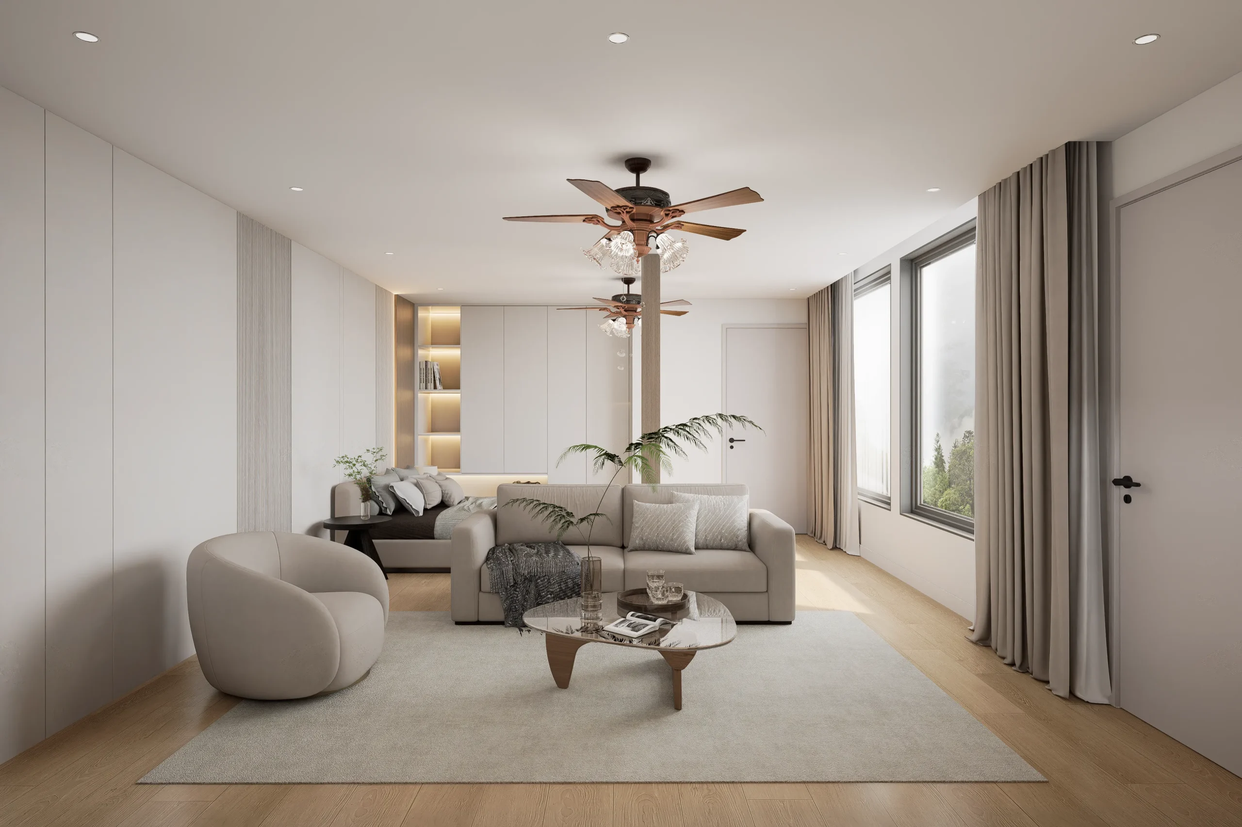 California Coastal Modern Farmhouse project view 6
