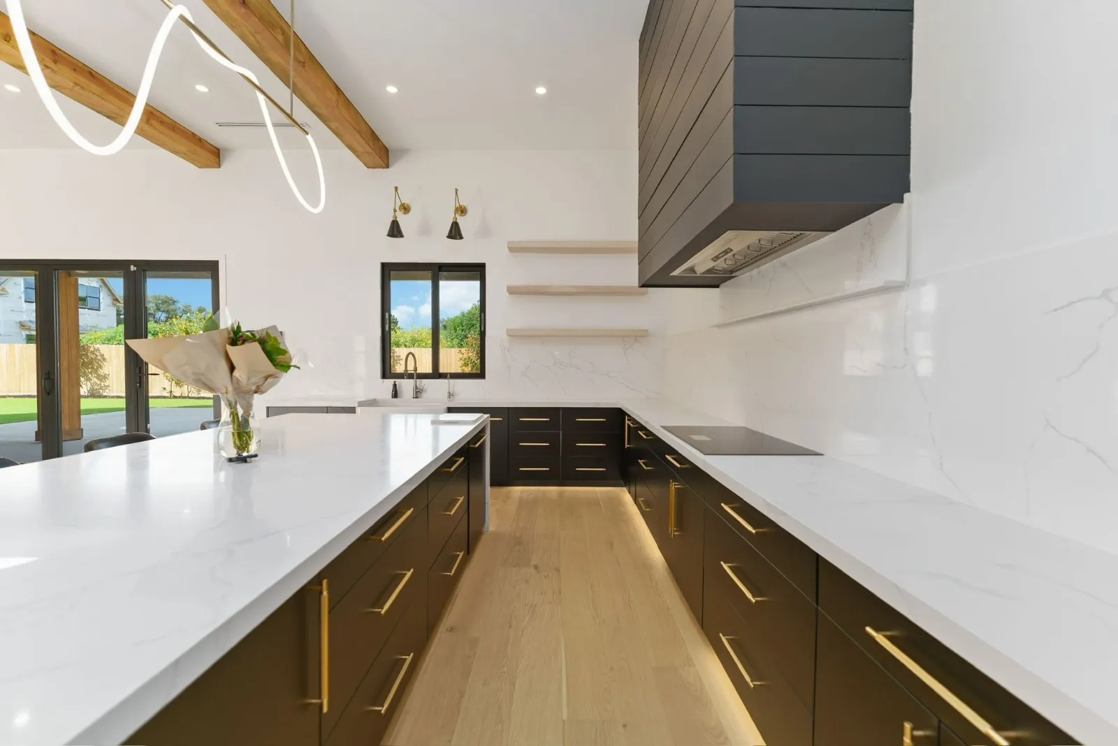 Houston Contemporary House project view 4