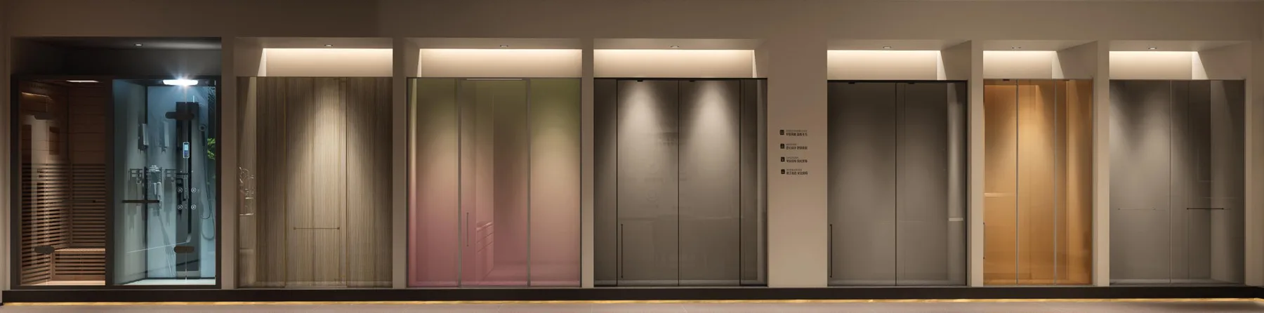 Bathroom — Shower Enclosure Display