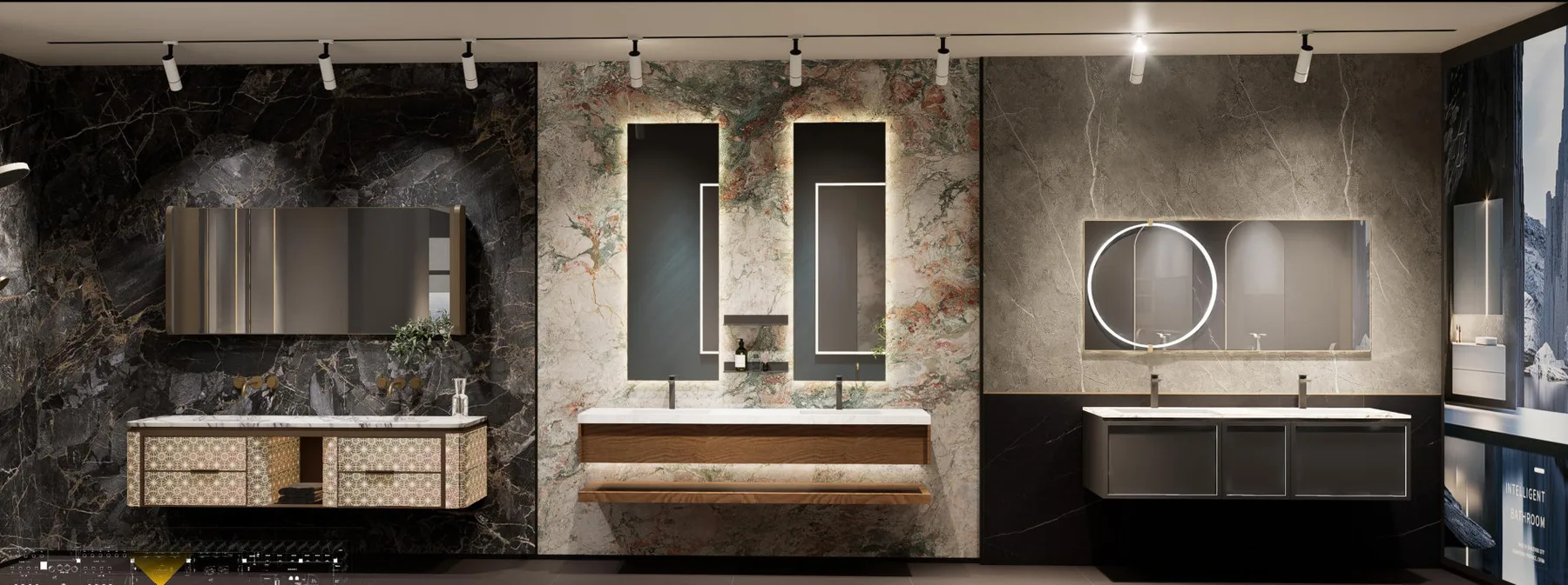 Bathroom — Vanity Wall Display