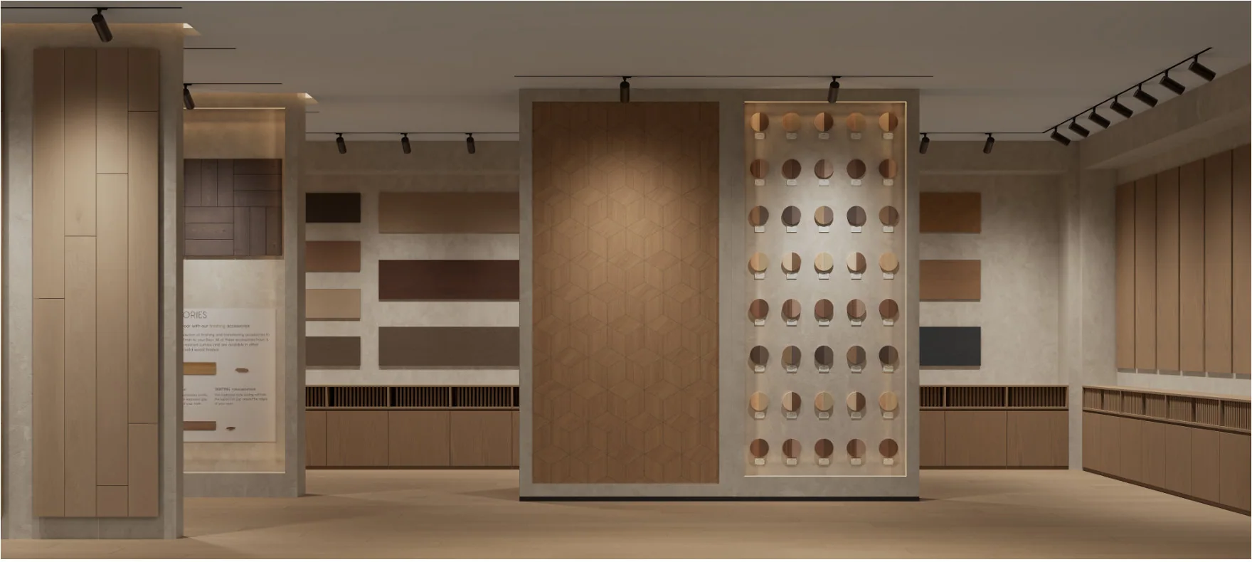 Flooring & Decking — Flooring Finish Display
