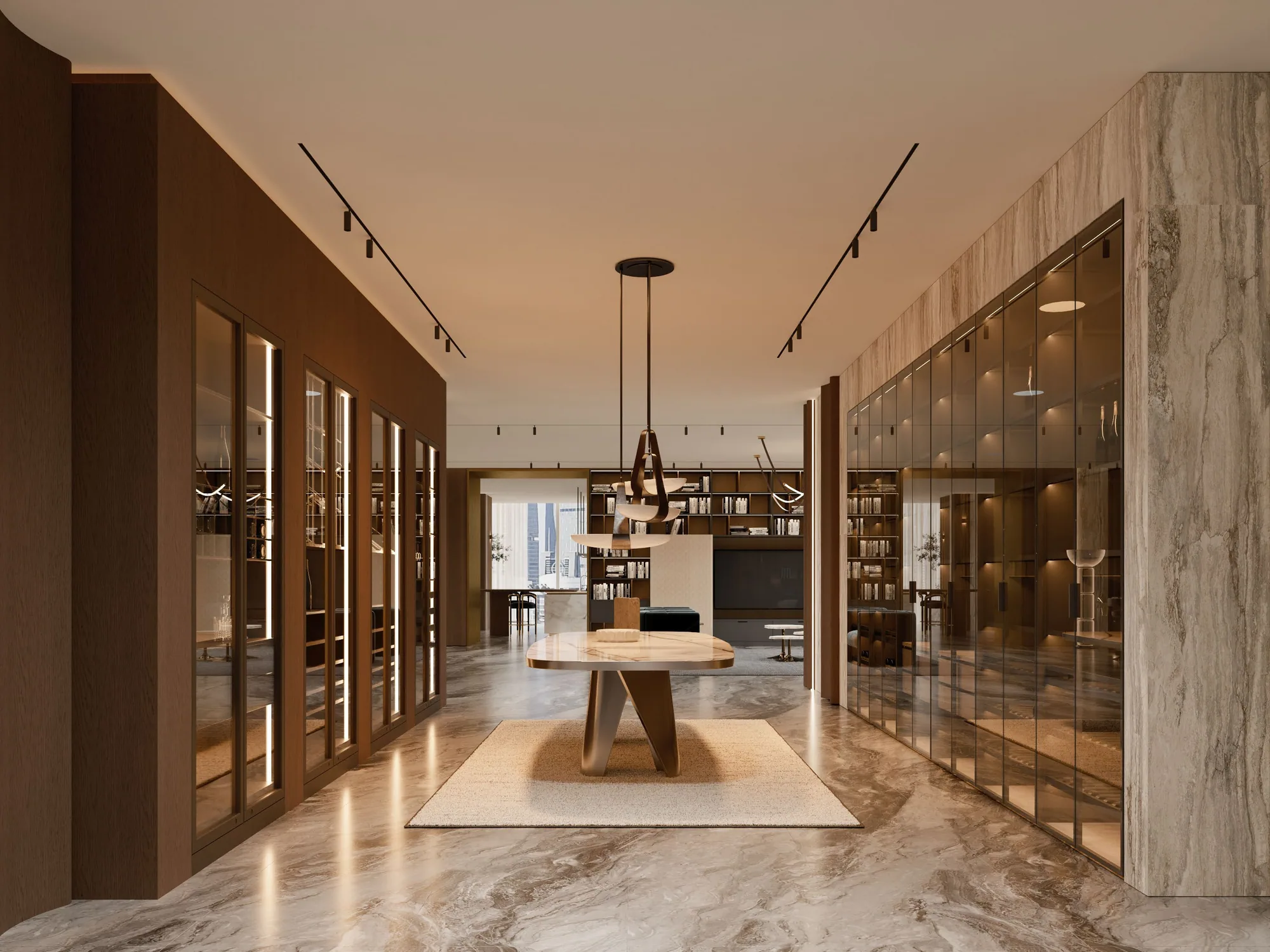 Kitchen — Glass Display Cabinet
