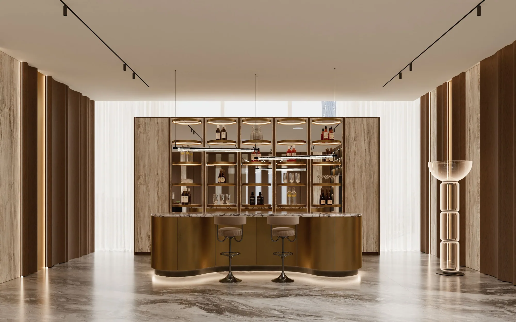 Kitchen — Custom Home Bar