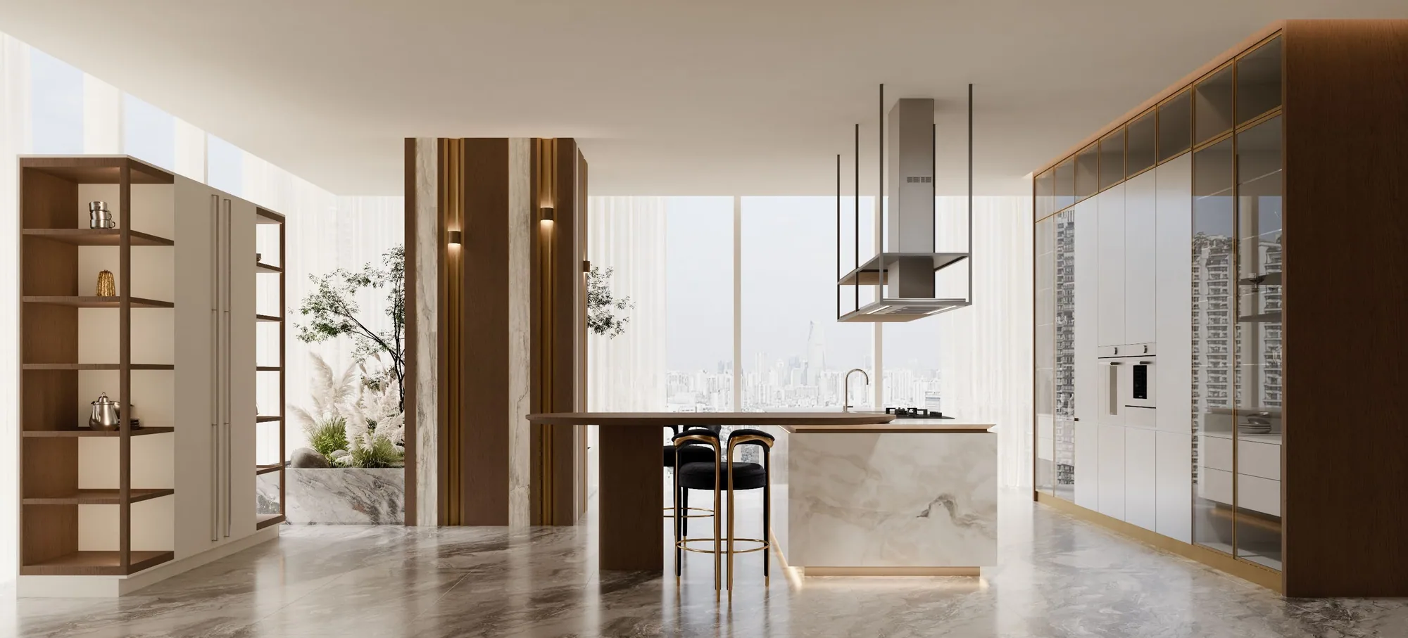 George Group custom kitchen and cabinet design visual